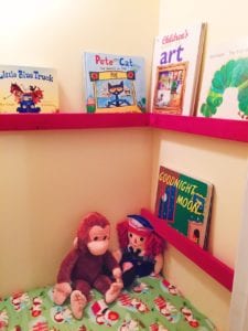 reading nook for elementary ages