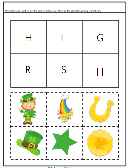 saint patricks day classroom activity pack preschool kindergarten