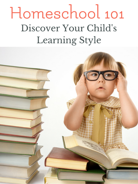 Homeschool 101 Discovering your child's learning style with a free printable curriculum inventory checklist. Characteristics of learning styles explained simply.