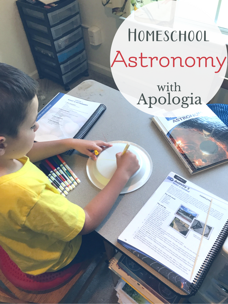 homeschool astronomy for elementary and middle grades