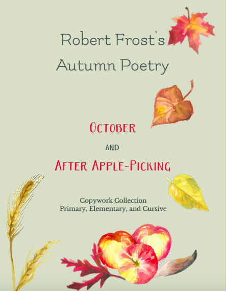 Robert Frost Poetry Copywork