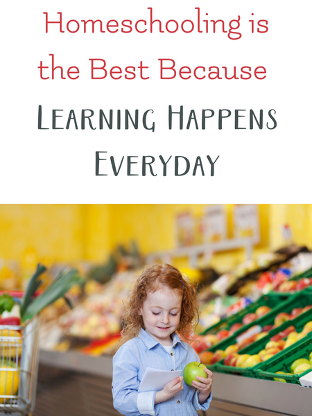 learning happens everyday with homeschooling